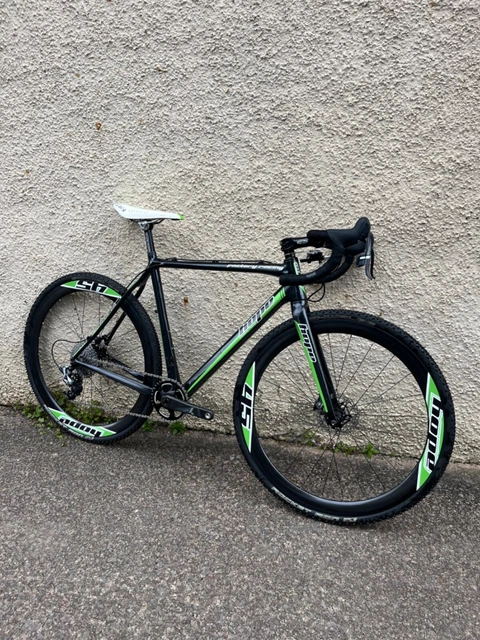 HOPE CYCLOCROSS / gravel bike 45mm carbon wheels black 54cm v twin x2 ...