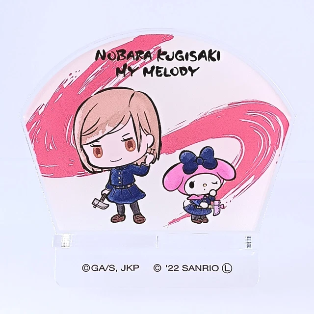 NOBARA KUGISAKI MY Melody Sanrio Jujutsu Kaisen Support Acrylique Du nobara-kugisaki-my-melody-sanrio-jujutsu-kaisen-support-acrylique-du
