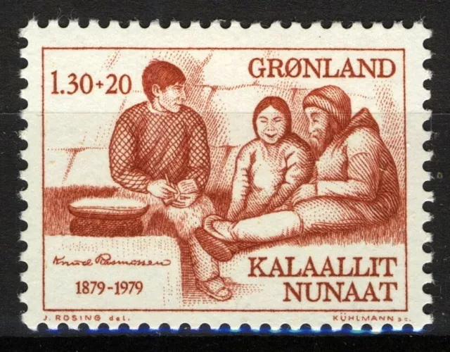 Greenland 1979, Knud Rasmussen's 100th Birthday MNH, Mi 116