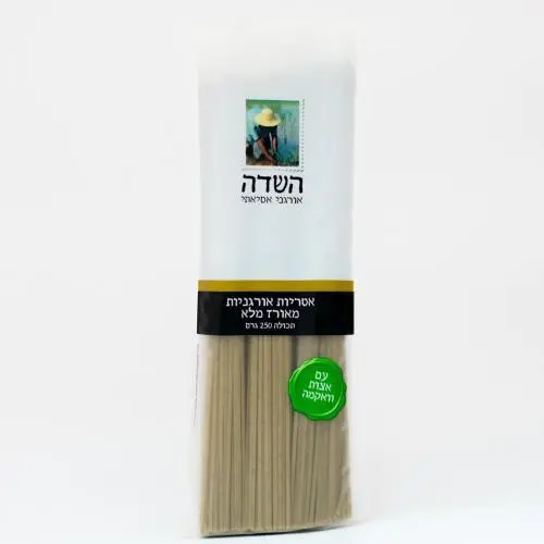 Organic Rice Flour Noodles with Wakama Seaweed Kosher Food  Hasade  250g
