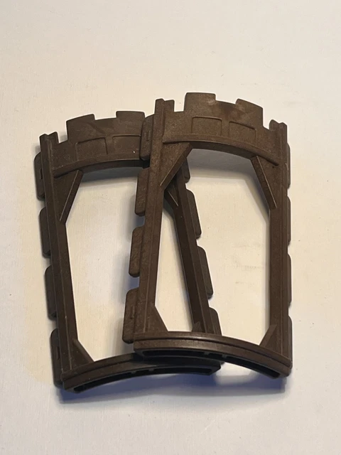 Accessoire Playmobil Fin De Mur Pour Château Ou Maison - Vintage - Occasion Bon état