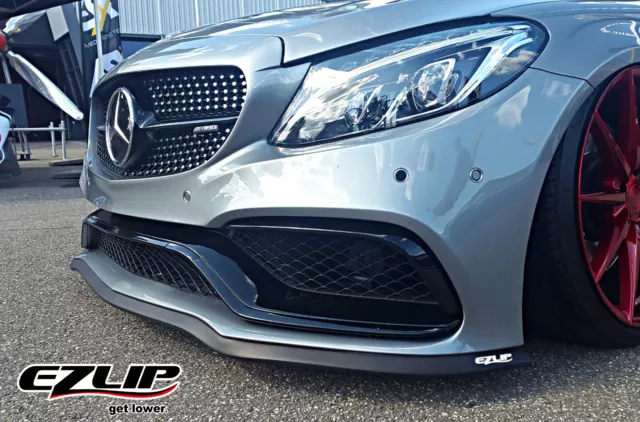 EZ Lip Frontspoiler Spoilerlippe Tuning für Mercedes C-Klasse W205 auch AMG C63S