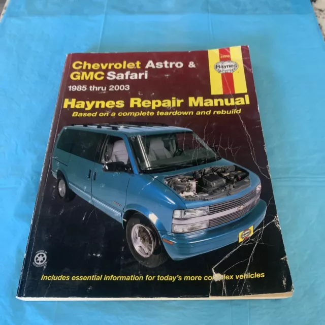 Haynes 24010 Chevrolet Astro & Gmc Safari 1985-1998   Upc: 038345014772