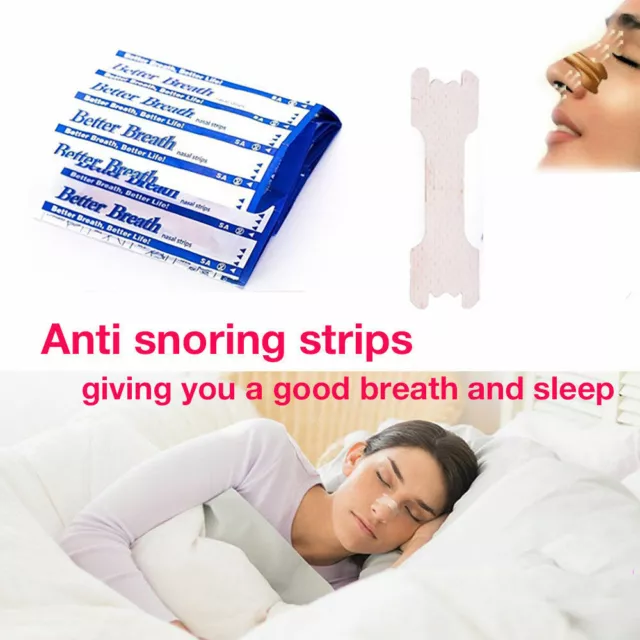 Better Breath Nasal Nose Strips Right Easy Stop Anti Snoring Sleeping - football