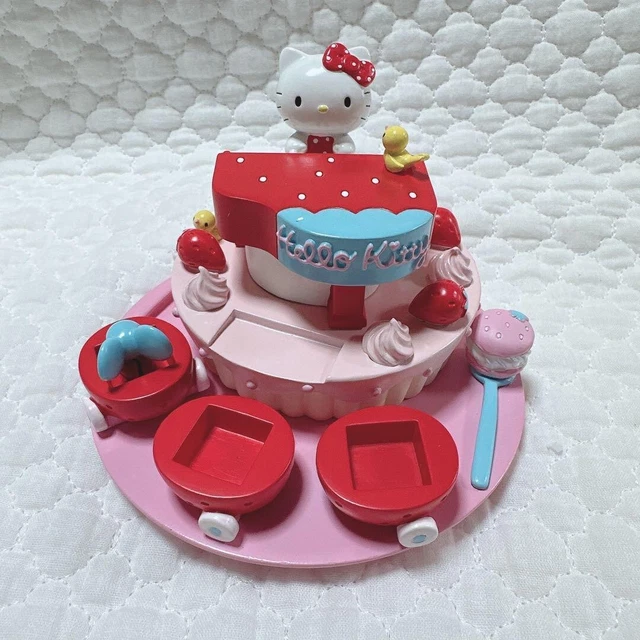 SANRIO HELLO KITTY Strawberry Perpetual calendar Desktop From JP Kawaii