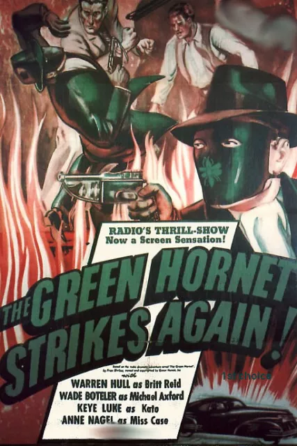 Green Hornet Strikes Again! - Cliffhanger Serial DVD  Warren Hull  Wade Boteler