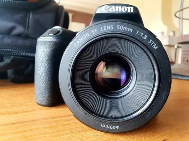 objectif canon EF 50mm 1:1.8 STM avec filtre ND variable COMME NEUF