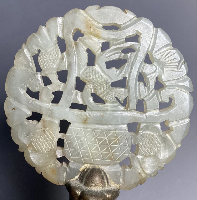 Ancient  Chinese  Jade  Stone  Statue