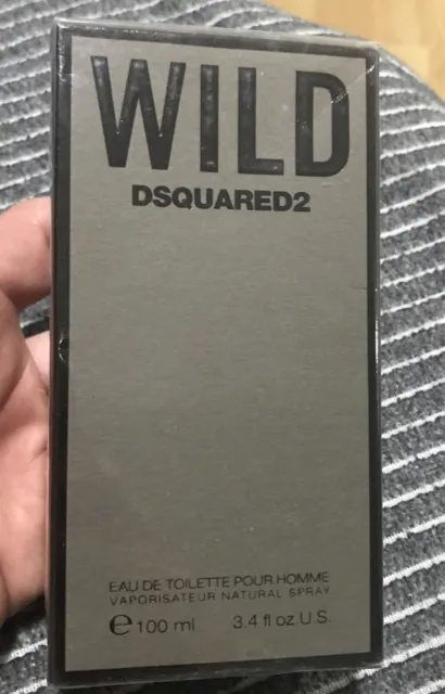 Dsquared2 Wild Mens EDT Spray 100ml For Him BRAND NEW SEALED BOX