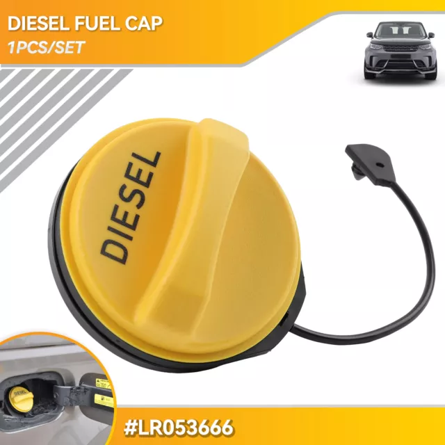 LR053666 Diesel Filler Cap For Land Rover Range Rover Discovery Sport Jaguar XF