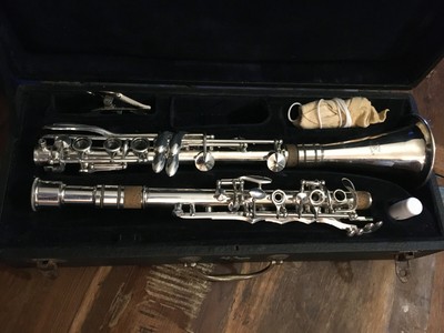 MAGNIFIQUE CLARINETTE PROFESSIONNELLE SIb CG CONN 524N 1929 READY TO PLAY 