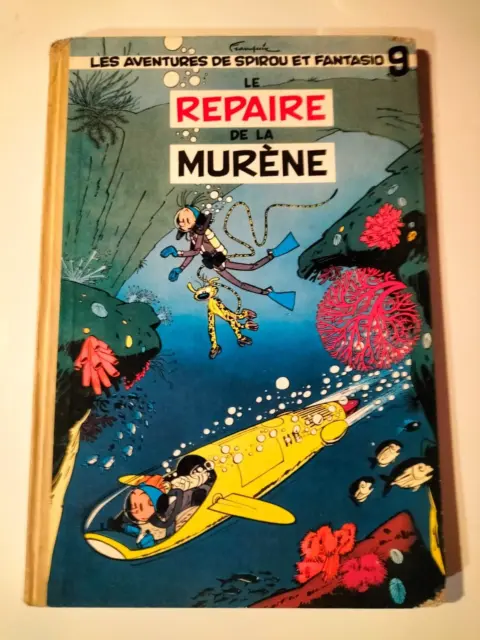 Eo Belge 1957 Spirou Et Fantasio 9 Le Repaire De La Murene Franquin Dupuis (T32)