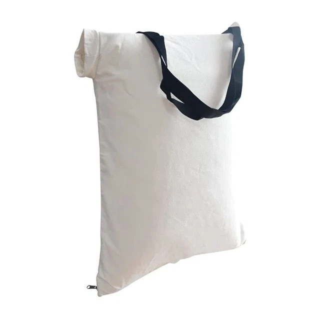 Sacchetto Raccolta Foglie Regolabile - Borsa Per Soffiatore Con Zip, Nero, Kiuiom - Foto 5