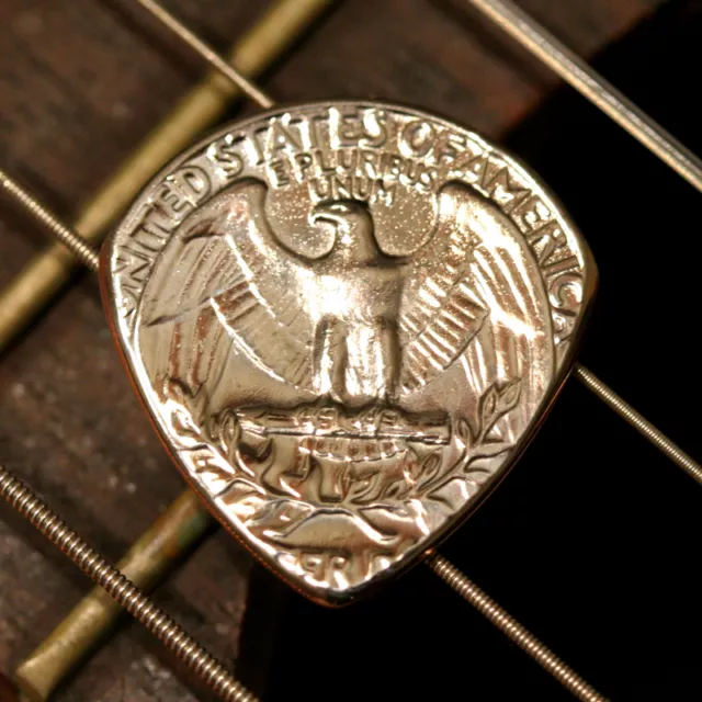 Coin Guitar Pick + Gibson Les Paul Electric Guitar SG Standard Custom Studio ART