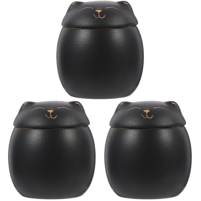 3 Count Chat Urnes Pour Les Cendres D'animaux Commémoratives De Compagnie Mini