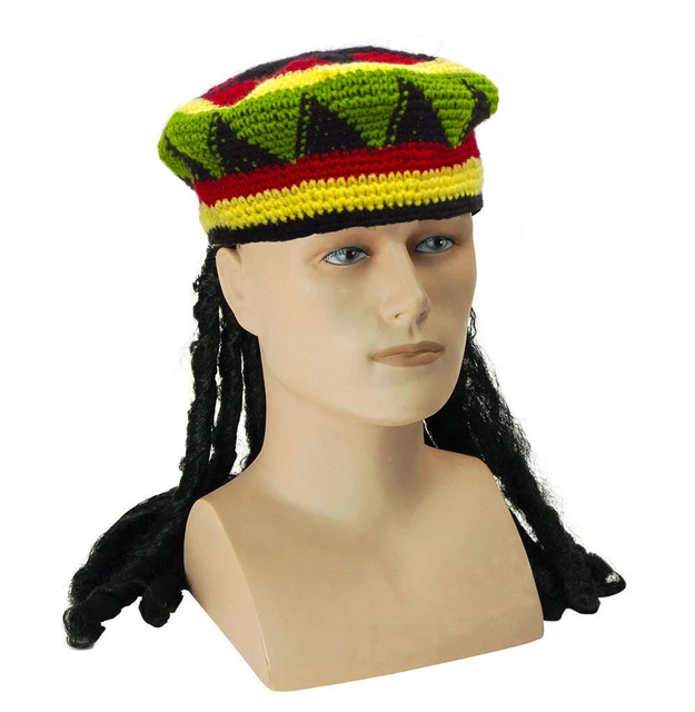 Cappello Giamaicano Con Dreadlocks - 60 Cm Per 12,50 - Foto 3