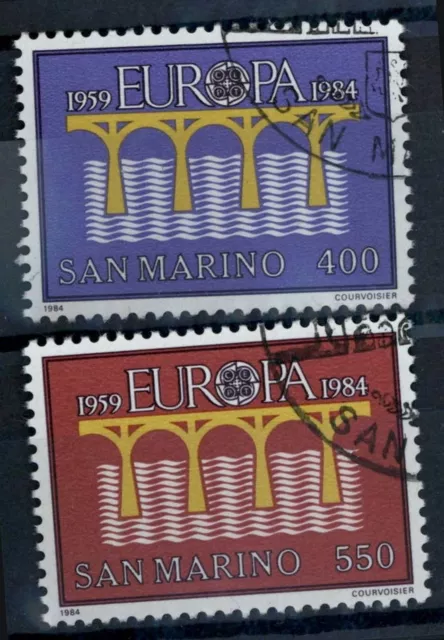 San Marino 1984 SG#1224-5 Europa Cto Used Set #E36582