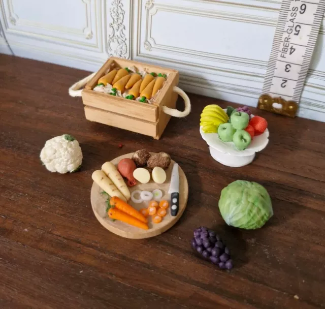 dolls house accessories 1:12 Food