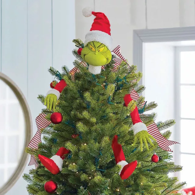 DECORATE GRINCH IN a Cinch Christmas Tree Topper Set Kit Dept 56 $44.99 -  PicClick