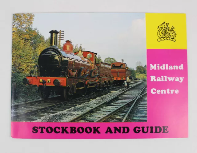Midland Railway STOCKBOOK & Guide Steam Engines Locomotives Trains Rail Travel