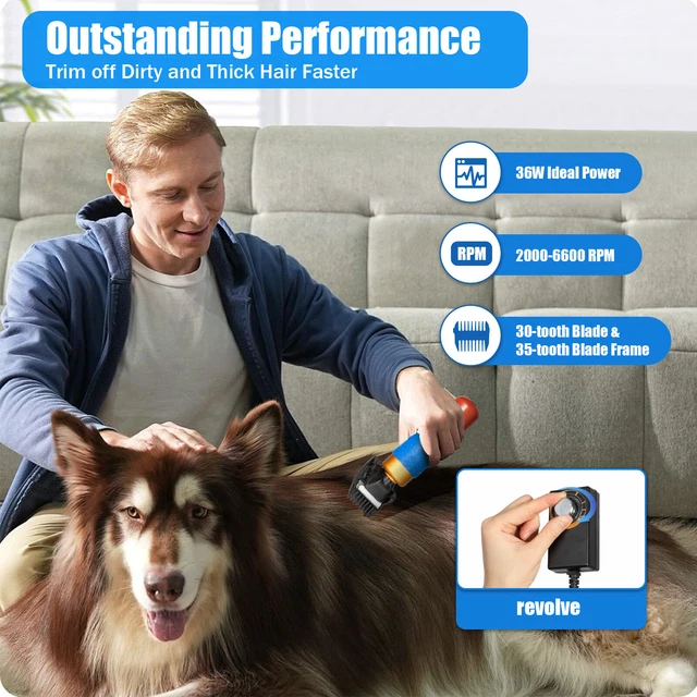 Sheep Shears Electric Clippers 380W Professional Farm Livestock Shearing Machine Grooming Kit Animal Hair Cutting High Efficiency