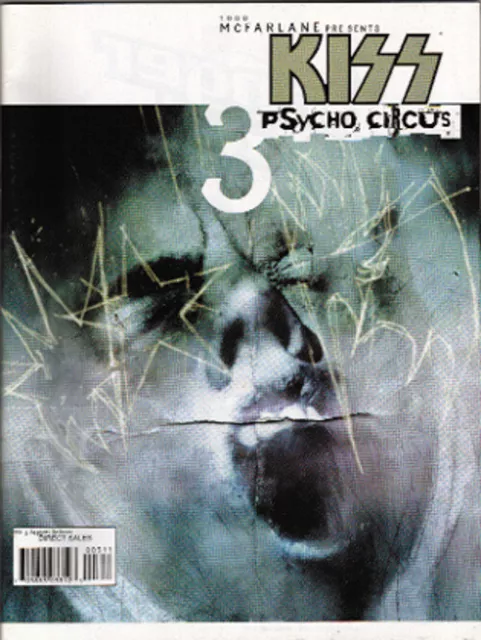 KISS	M254903	COMIC - PSYCHO CIRCUS MAGAZINE N.3 - 20x30cm - USA 1999