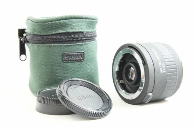 Near Mint Sigma Apo Tele Converter 2X EX Lens for Nikon F Mount #3152