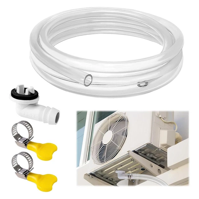 Tuyau De Vidange Pour Climatiseur - 13 Pieds (environ 4 M) - Universel Avec Connecteur Droit