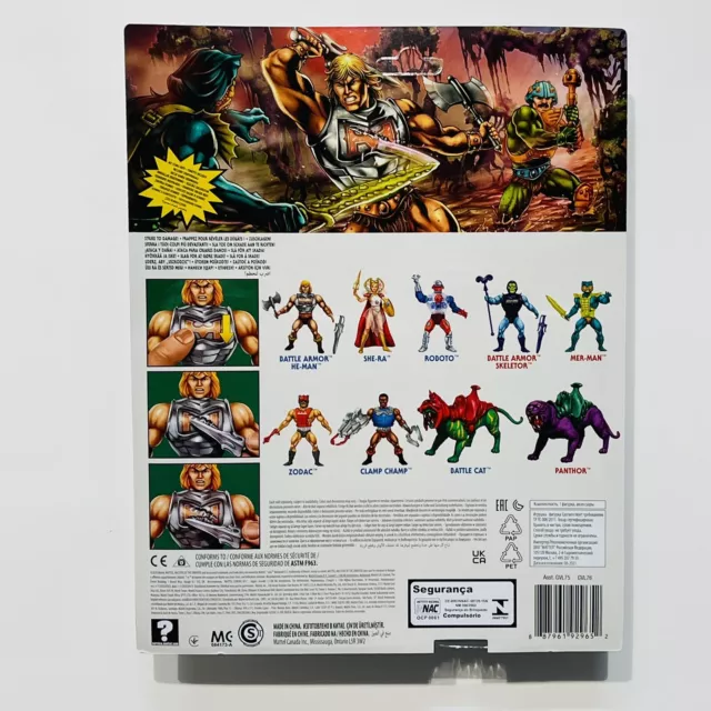 MotU Masters of the Universe Origins Deluxe Battle Armor He-Man + Skeletor 3