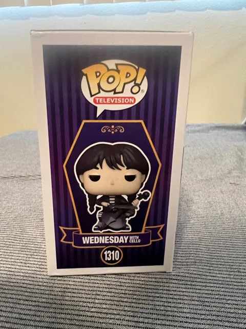 EXCLUSIVE Wednesday w/ Cello Funko Pop #1310 Television Addams Family Ortega TV 3
