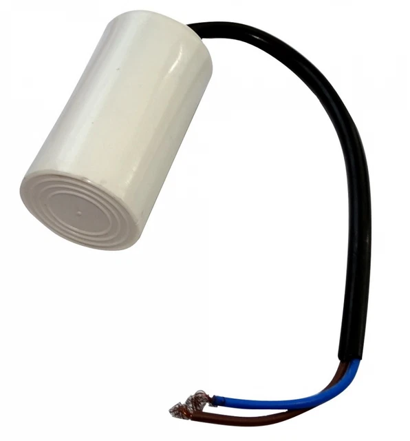 AERZETIX - Condensateur Permanent de Travail pour 6µF-450V-⌀35/60mm-à câble
