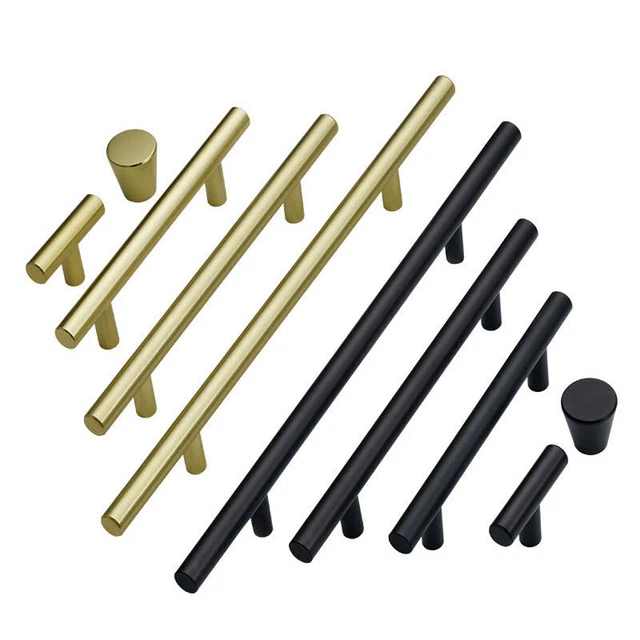Alloy Cabinet Handles Modern Simple Bedroom Closet Drawer Knob Hardware Pulls