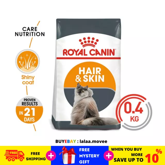 Royal Canin 400g : Feline Care Nutrition - Cheveux & Peau pour CHATS...