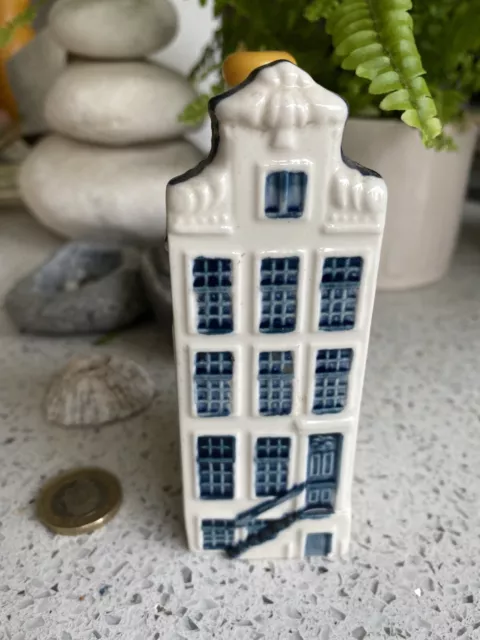KLM Bols Blue Delft Miniature House - Number 46