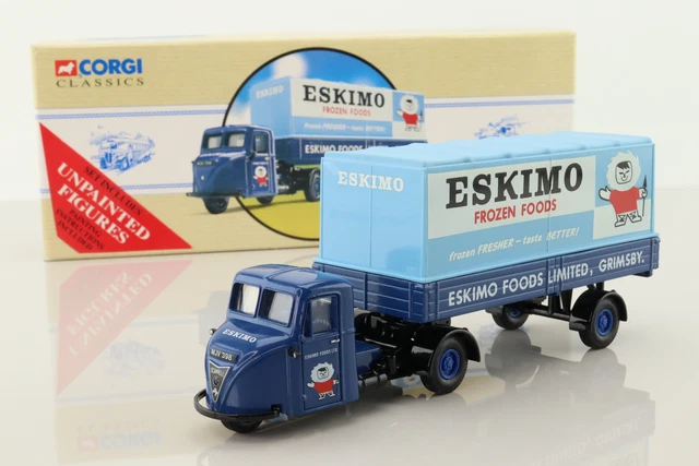 Corgi 97335; Scammell Scarab Van, Eskimo Frozen Foods, Grimsby; Excellent Boxed