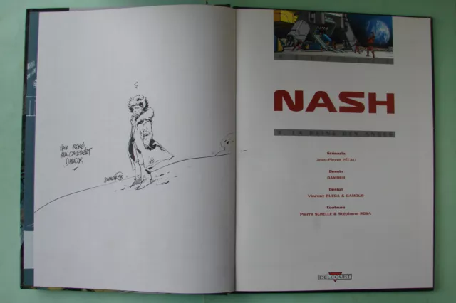 Bd Nash 3- La Reine Des Anges Avec Dessin Dedicace De Damour Eo 1998