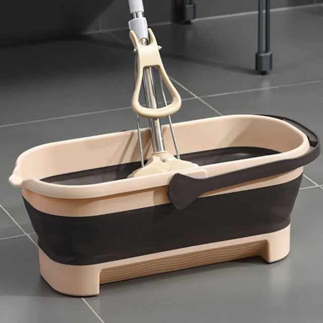 Rectangular Fishing Bucket Anti-Slip Plastic Washing Basin for Kitchen Bathroom