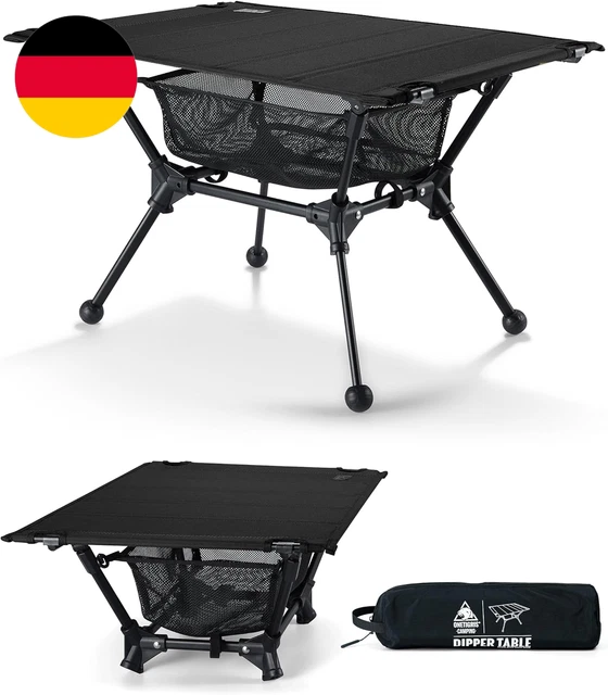 ONETIGRIS DIPPER FALTBAR Campingtisch Klappbar, Camping Tisch ...