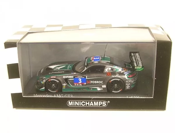 Mercedes-Benz AMG GT3 No.3 24h Dubai 2016 (Faisal - Haupt - Broniszewski - Buurm