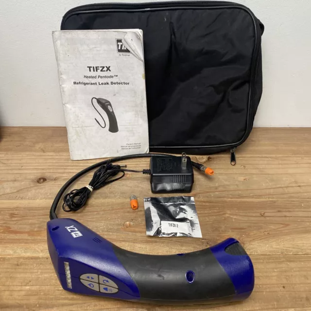 TIF Instruments ZX Heated Pentode Refrigerant Leak Detector Used