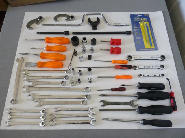 What? Incredible 55 piece Snap-On Tool Lot, Must See !