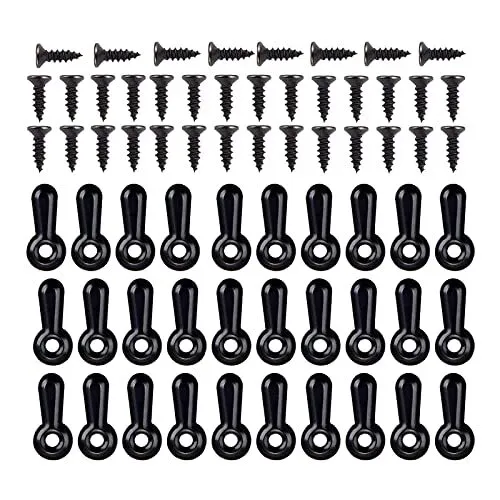 Picture Frame Turn Button Fasteners Set, 120 Pieces Frame Hardware Backing Clip
