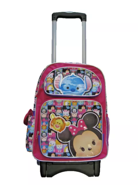 B16TS31111 Tsum Tsum Large Custom Rolling Backpack 16" x 12" x 5"