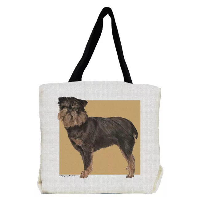 Brussells Griffon Black and Tan Tote Bag