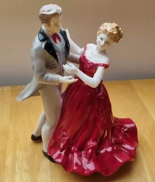 *Very Rare* Royal Worcester figurine The Anniversary Waltz Compton and Woodhouse