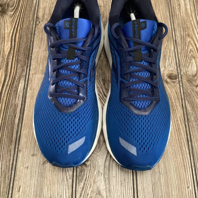 Brooks Ghost 12 Mens Running Shoes Size 14 D Blue Sneakers 1103161D455 3