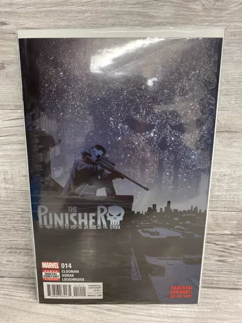 Marvel Comics The Punisher #14 Modern Age 2017 Comic Book