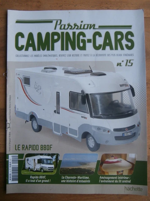 CAMPING CAR RAPIDO 880F FIAT DUCATO 2014 HACHETTE 1:43