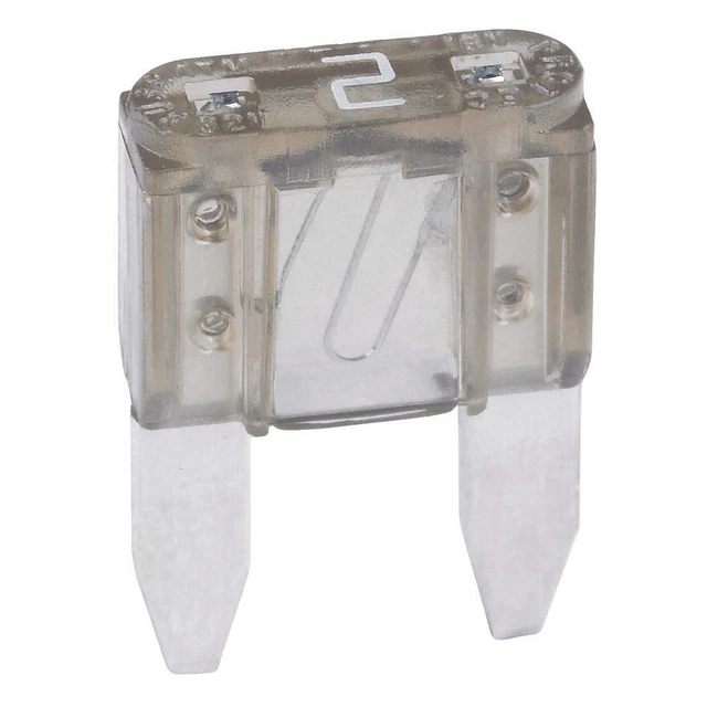 BUSSMANN ATM-2 Automotive Fuse,2A,Blade,ATM Series PK 5