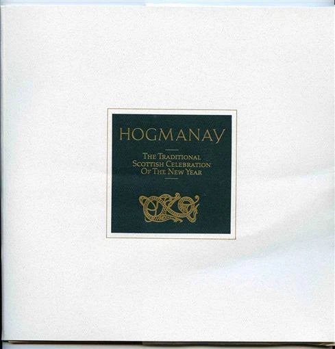 Hogmanay Folder Invitations Envelopes Information Dewar's Highlander Clan